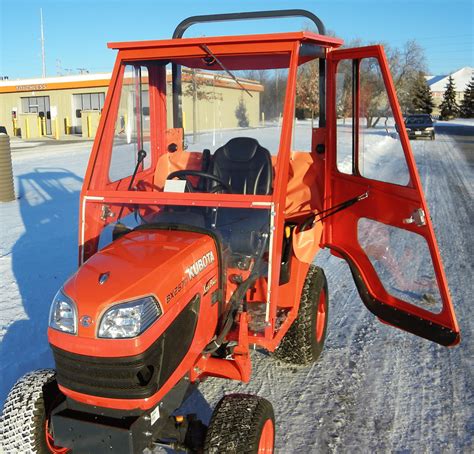 kubota tractor cabs and enclosures